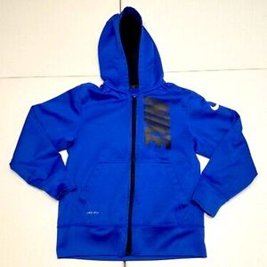 Royal Blue Dry-Fit Kids Hoodie
